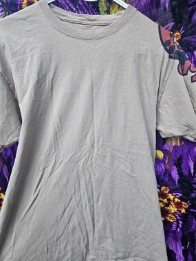 Enjoy Logo Tan Crewneck Tee